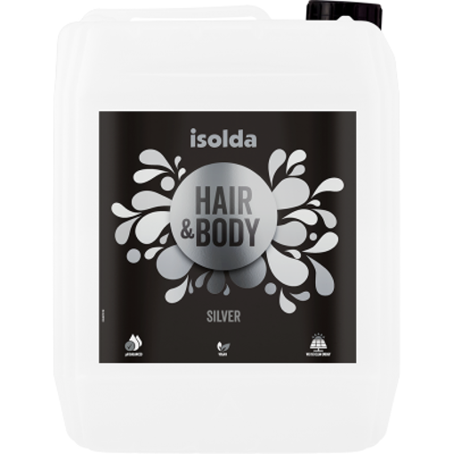 Obrázok z ISOLDA Silver hair&body 5 l