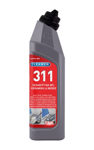 Obrázok z CLEAMEN 311 zásaditý WC 750ml